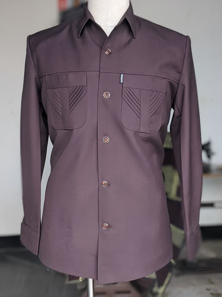 Gentleman chocolate shirt